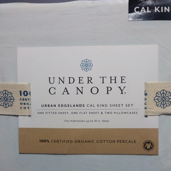New Under the Canopy California King sheet set - Picture 8 of 8